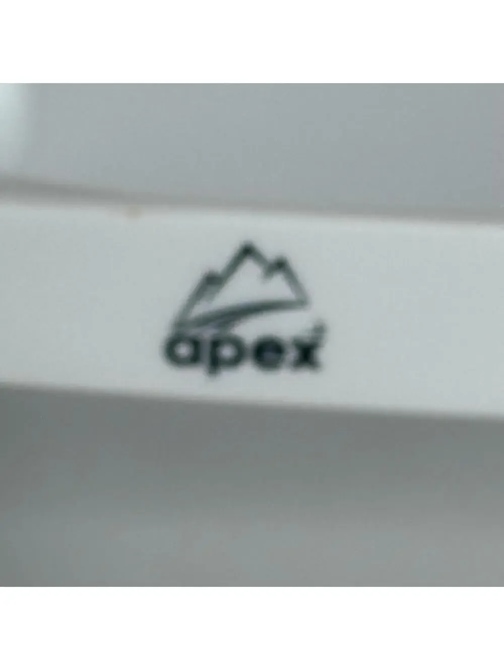 Apex White Frame Sports Sunglasses with Yellow Mirrored Lens